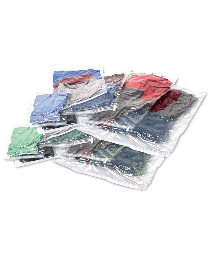 20 Vacuum Sealer Bags ? Compression Bags For Travel Clothes And Blanket  Storage ? Airtight Space Saver Bags In 4 Sizes And Pump By Home-complete :  Target