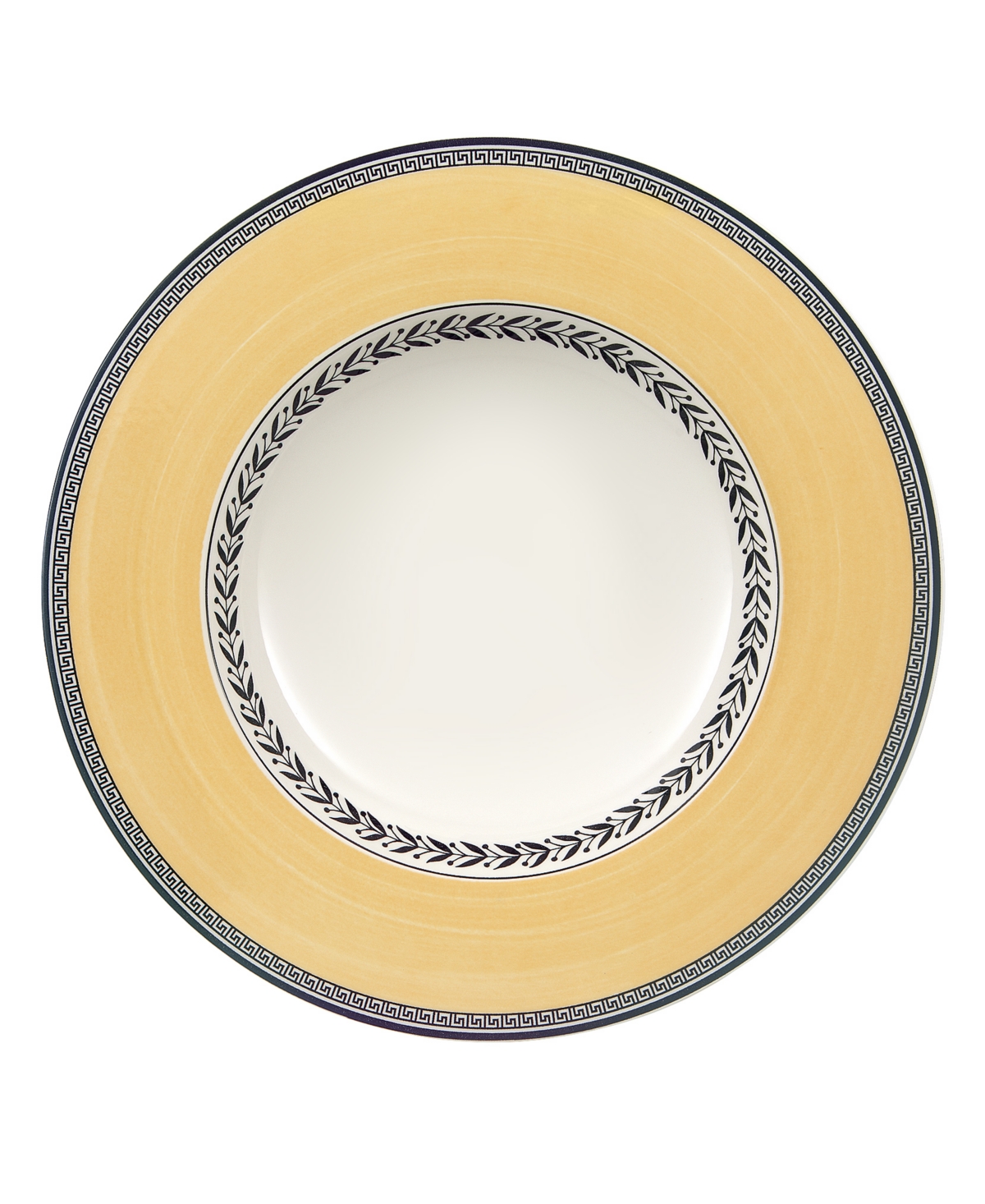 Villeroy & Boch Audun Chasse Rim Soup Bowl In Yellow