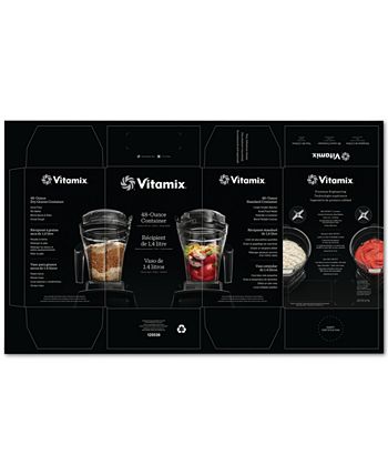 Vitamix Ascent Series Wet Blade Container, Clear, 48 oz