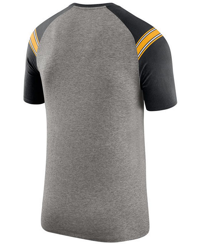 Nike Men's Pittsburgh Steelers Enzyme Shoulder Stripe T-Shirt & Reviews ...