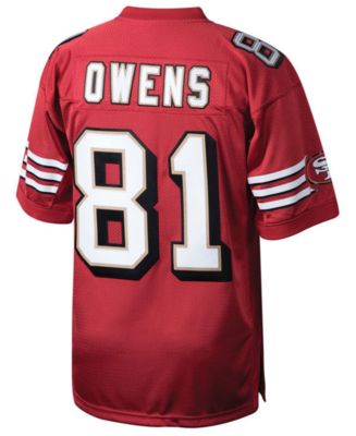 アメリカンフットボール Mitchell & Ness - NFL Owens SF 49ers 2002 Jersey Mitchell & Ness Men's Terrell Owens San Francisco 49ers