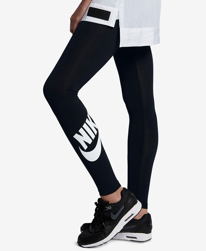 Een trouwe Microprocessor royalty Nike Sportswear Leg-A-See Leggings - Macy's