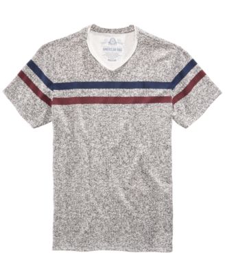 American Rag - Men's Striped Heathered T-Shirt