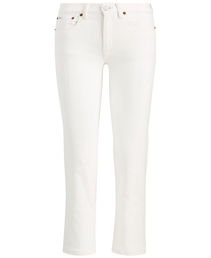 Polo Ralph Lauren Waverly Straight Crop Jeans - Macy's