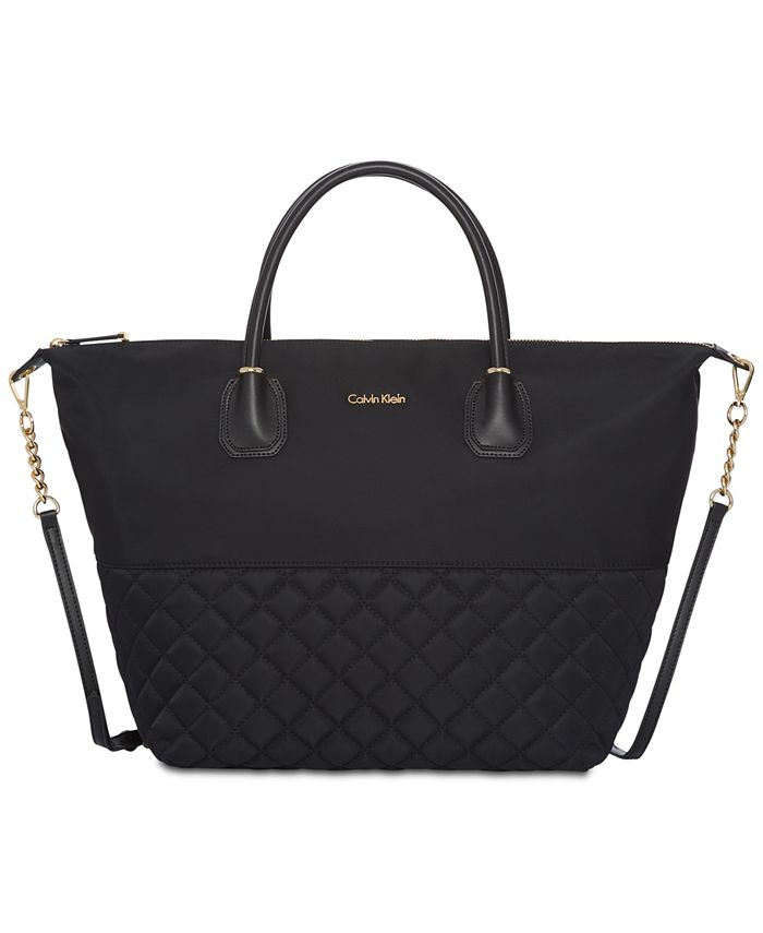 Calvin Klein Florence Extra Large Nylon Tote Macy s