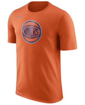 Nike Men s New York Knicks Dri FIT Cotton Logo T Shirt Macy s