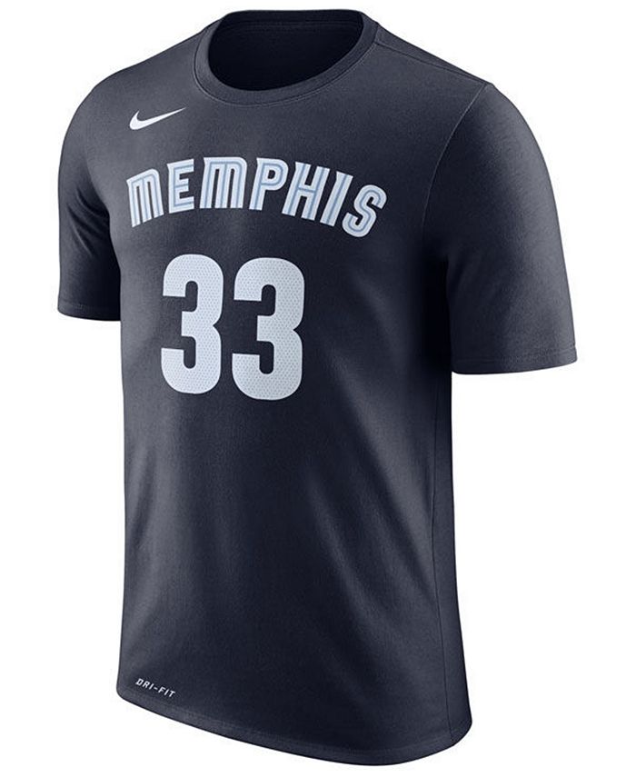 Nike Men's Marc Gasol Memphis Grizzlies Name & Number Player T-Shirt ...