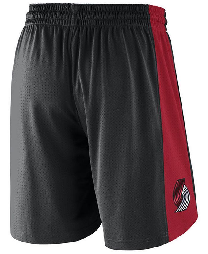 Nike Men's Portland Trail Blazers Practice Shorts - Macy's