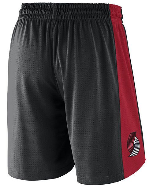 Nike Men's Portland Trail Blazers Practice Shorts - Sports Fan Shop By ...