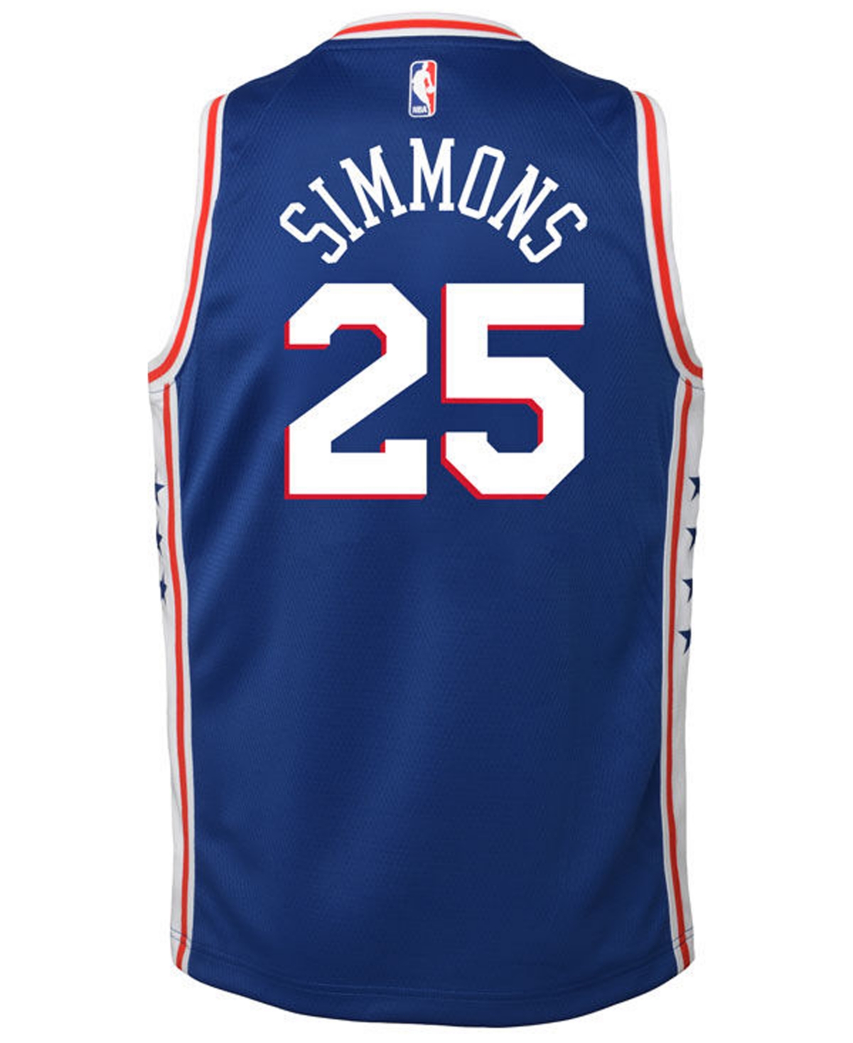 Nike Ben Simmons Philadelphia 76ers Icon Swingman Jersey, Big Boys (8-20)
