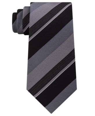 Kenneth Cole Reaction - Men's Stripe Silk Tie