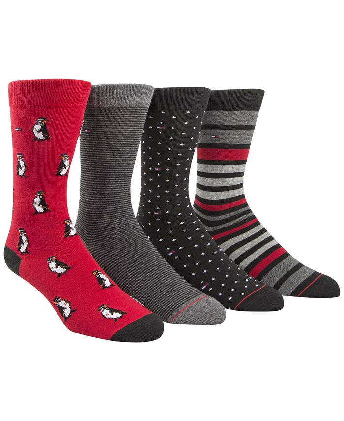vidnesbyrd loyalitet død Tommy Hilfiger Men's Holiday Penguin Socks, 4-Pack - Macy's