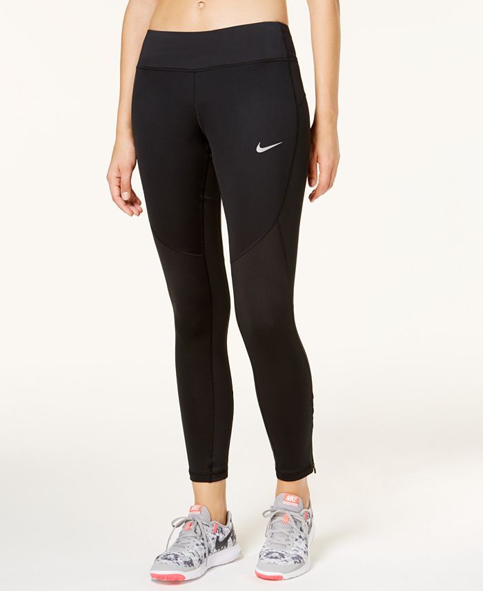 Nike Shield Running Leggings - Macy's