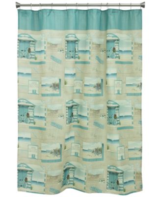 Bacova - Beach Cruiser 70" x 72" Graphic-Print Shower Curtain
