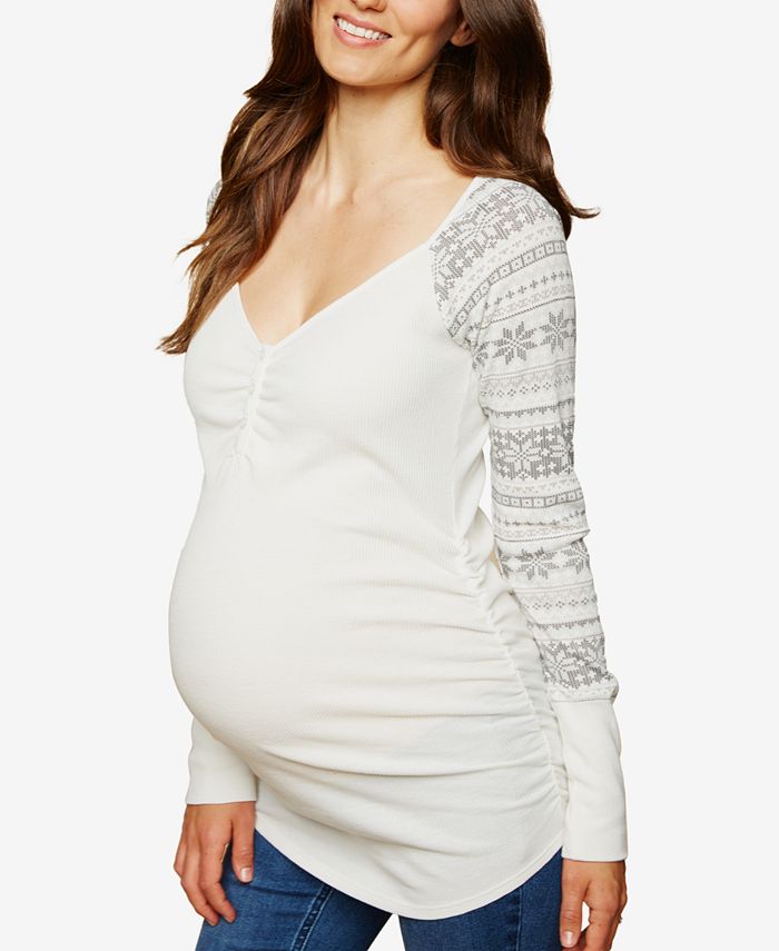 Motherhood Maternity Henley Top Macy's