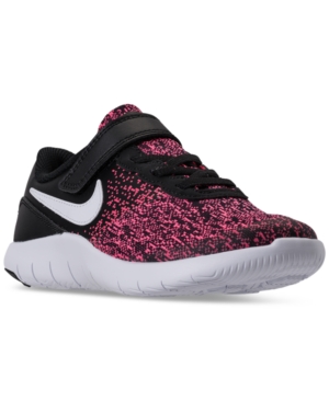 UPC 886060000170 product image for Nike Little Girls' Flex Contact Running Sneakers from Finish Line | upcitemdb.com