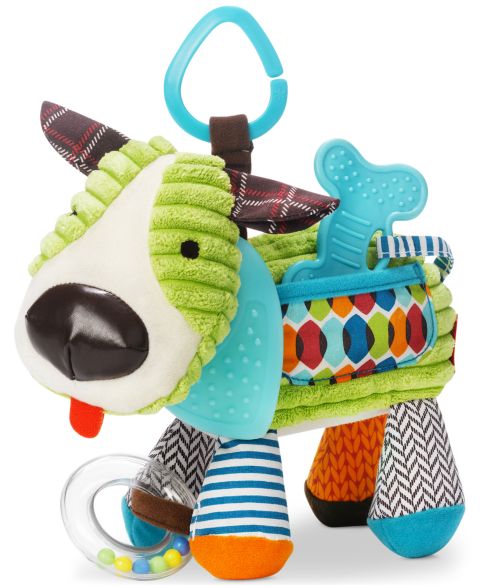 Детская игрушка Skip Hop Bandana Buddies Multi-Sensory Teether Activity Toy, цвет: Dog