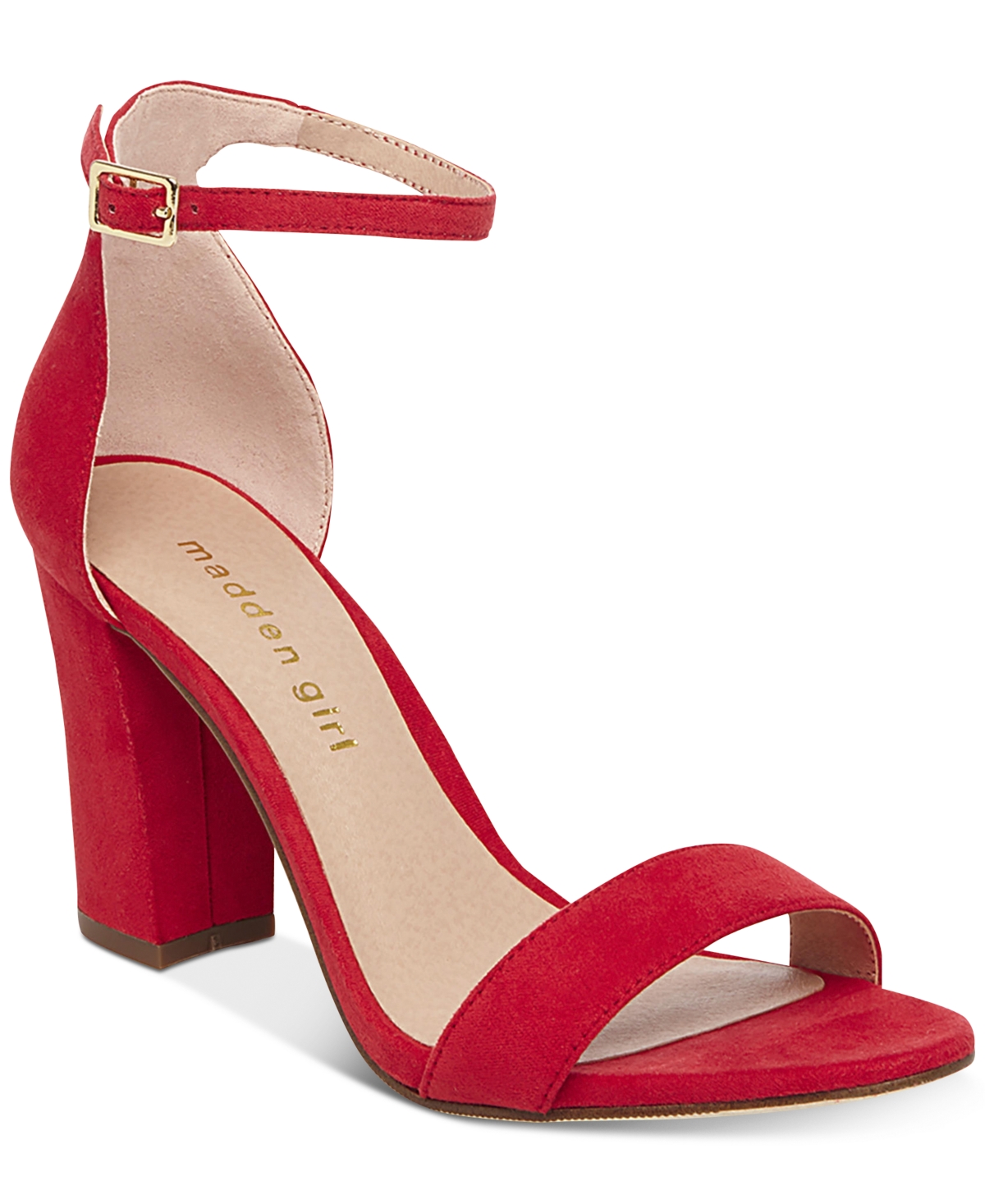 Two piece block heel sandal cheap