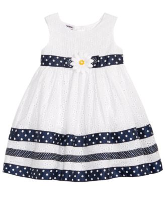 baby girl eyelet dress