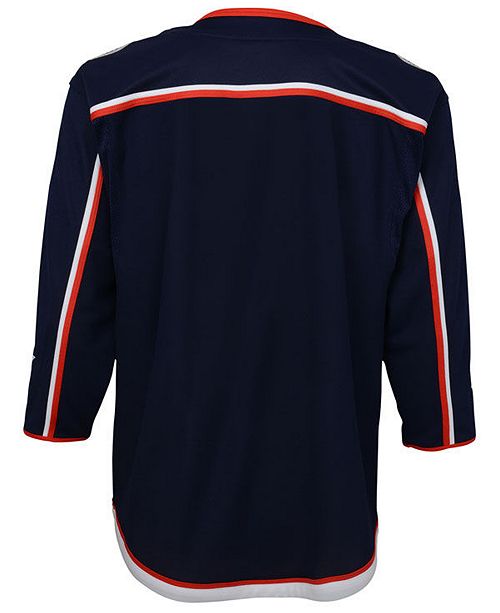 Authentic Nhl Apparel Columbus Blue Jackets Premier Blank Jersey