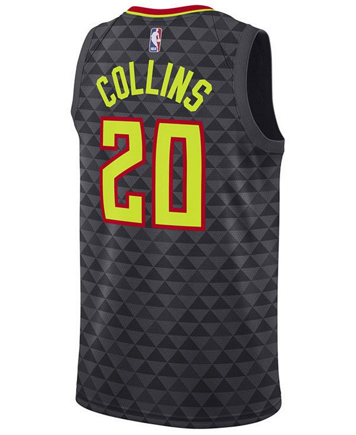 Nike Men's John Collins Atlanta Hawks Icon Swingman Jersey - Macy's