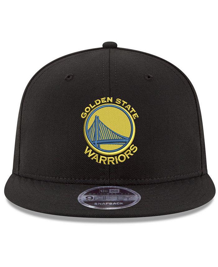 New Era Golden State Warriors Basic Link 9FIFTY Snapback Cap - Macy's