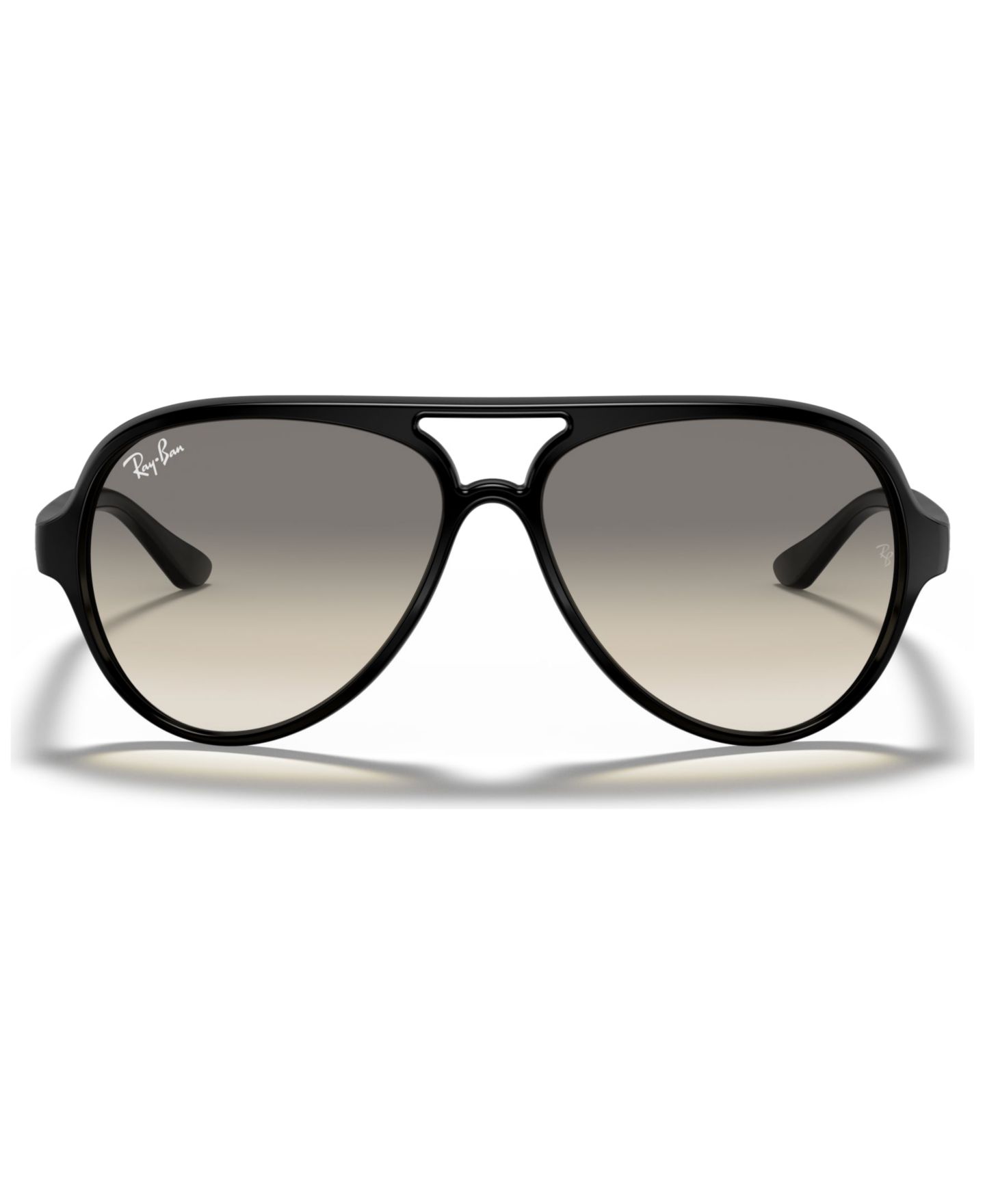 Женские солнцезащитные очки Ray-Ban Sunglasses, RB4125 Cats 5000, цвет: Серый / Чёрный — фото 1