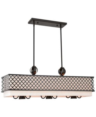 Arabesque 9-Light Linear Chandelier
