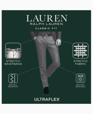 men's covert twill ultraflex dress pants