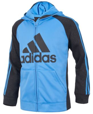 adidas Game Day Hooded Zip-Up Jacket, Toddler Boys - Macy's