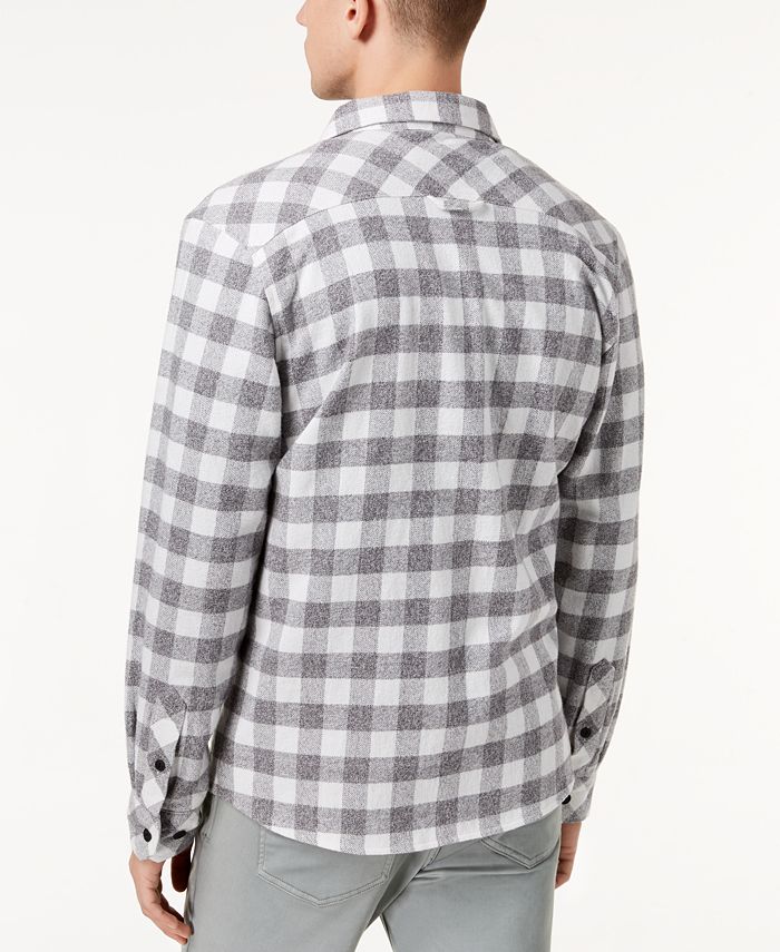 Rip Curl Men's Fleece-Lined Check Flannel Shirt & Reviews - Casual ...
