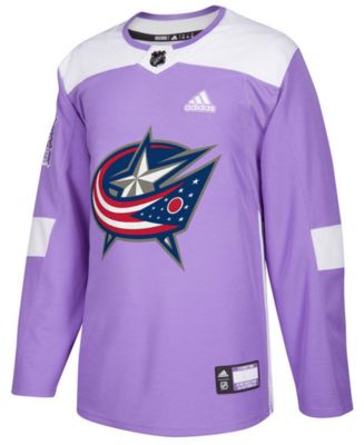 NHL Columbus Blue Jackets Custom Name Number Lavender Fights