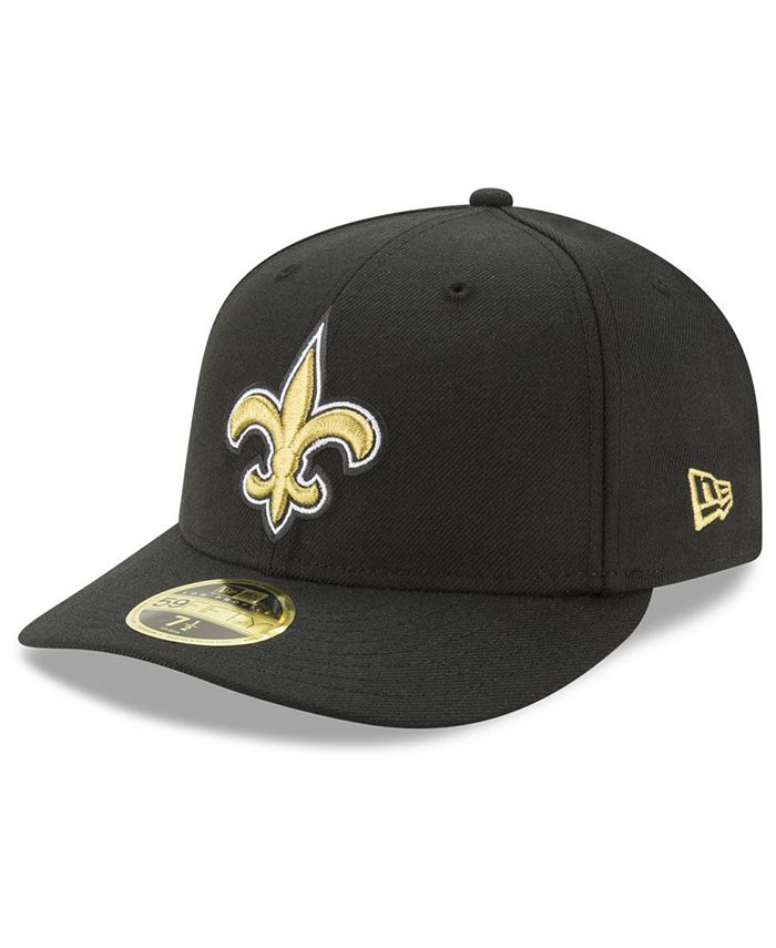 New Era New Orleans Saints Team Basic Low Profile 59FIFTY Fitted Cap ...