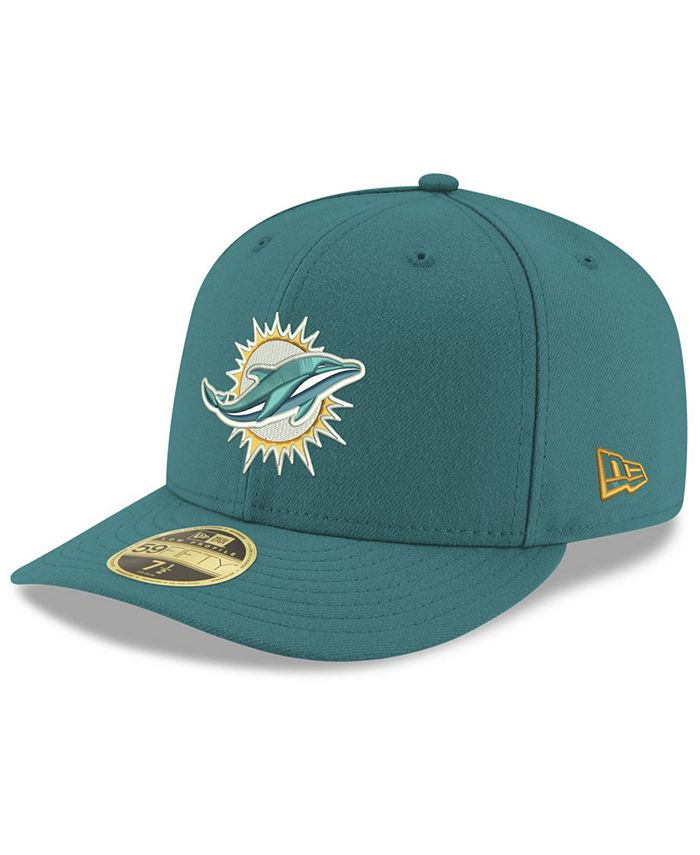 New Era Miami Dolphins Team Basic Low Profile 59FIFTY Fitted Cap - Macy's