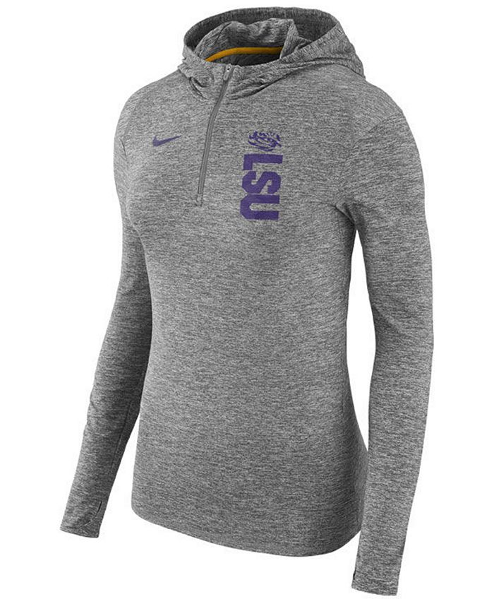Nike Women's LSU Tigers Dri-FIT Element Hoodie - Macy's