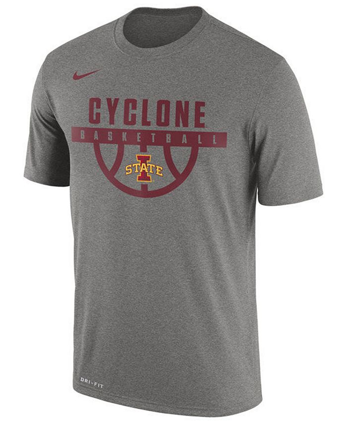 Nike Men's Iowa State Cyclones Legend Basketball T-Shirt - Macy's