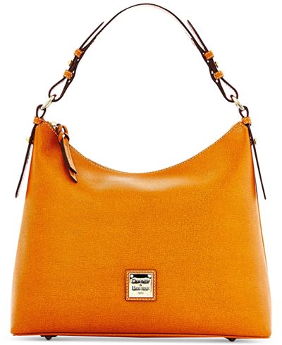 Dooney & Bourke Saffiano Hobo - Handbags & Accessories - Macy's