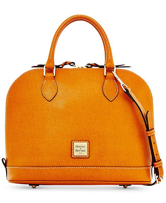 Dooney & Bourke Saffiano Zip Zip Satchel - Handbags & Accessories - Macy&#39;s