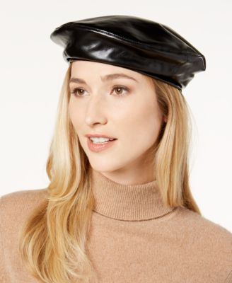 Steve Madden - Faux Leather Beret