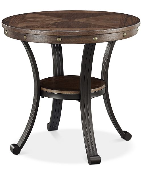 Furniture Franklin Side Table, Quick Ship & Reviews Furniture Macy's
