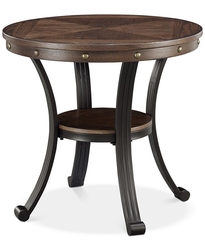 Furniture Franklin Side Table, Quick Ship Macy's