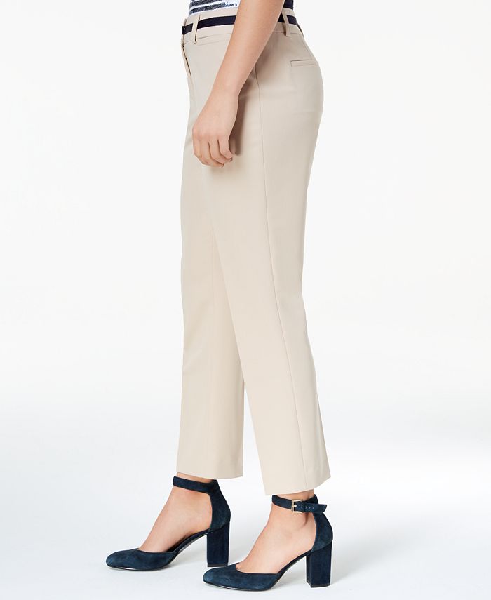 Tommy Hilfiger Colorblocked-Waist Trousers, Created for Macy's - Macy's