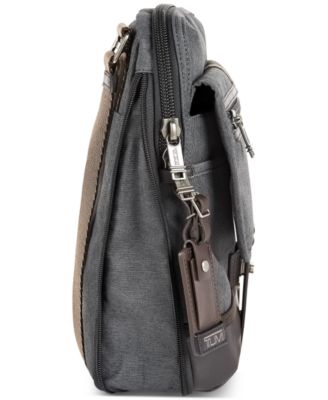 美品TUMI Alpha Bravo “Annapolis Zip Flap” Tumi Alpha Bravo Annapolis Zip-Flap Crossbody Bag - Macy's