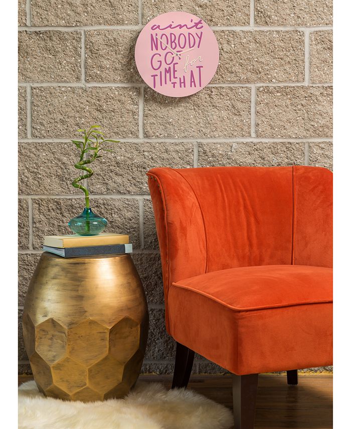 Deny Designs Craft Round The Clock Wall Clock Macy's