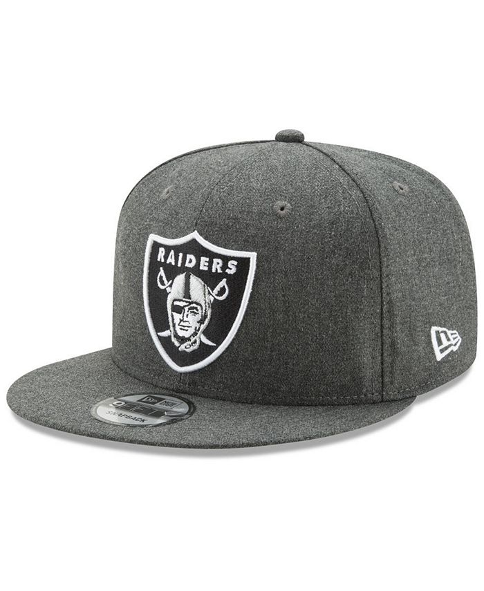 New Era Oakland Raiders Crafted In America 9FIFTY Snapback Cap ...
