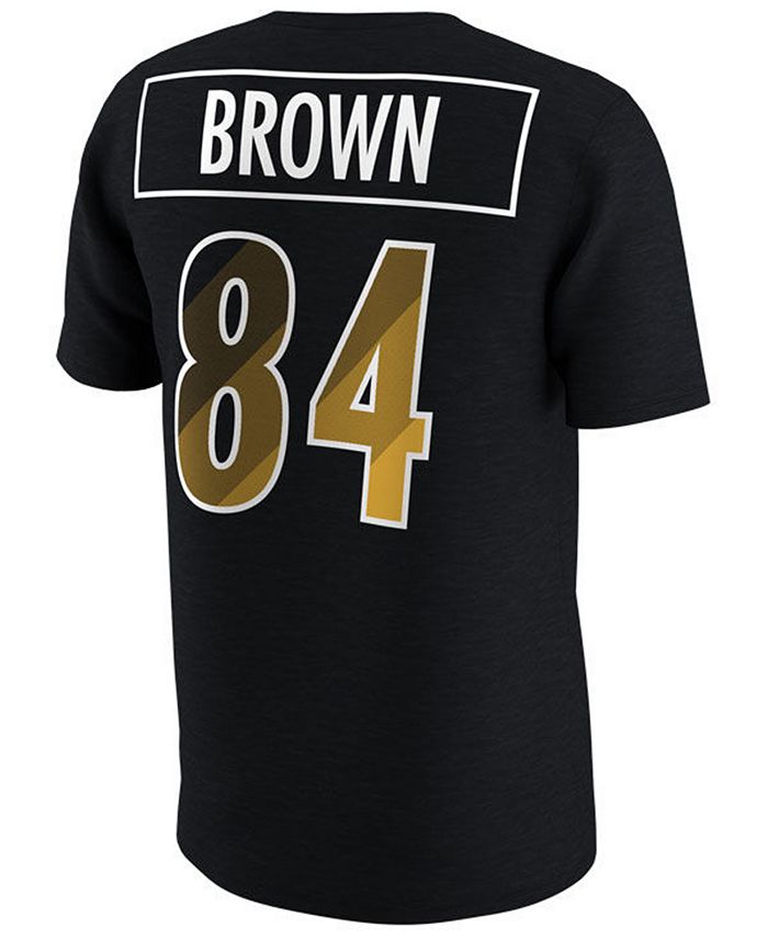 Nike Men's Antonio Brown Pittsburgh Steelers Pride Name and Number ...