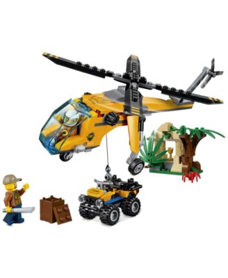 LEGO® City 201-Pc. Jungle Cargo Helicopter Set 60158