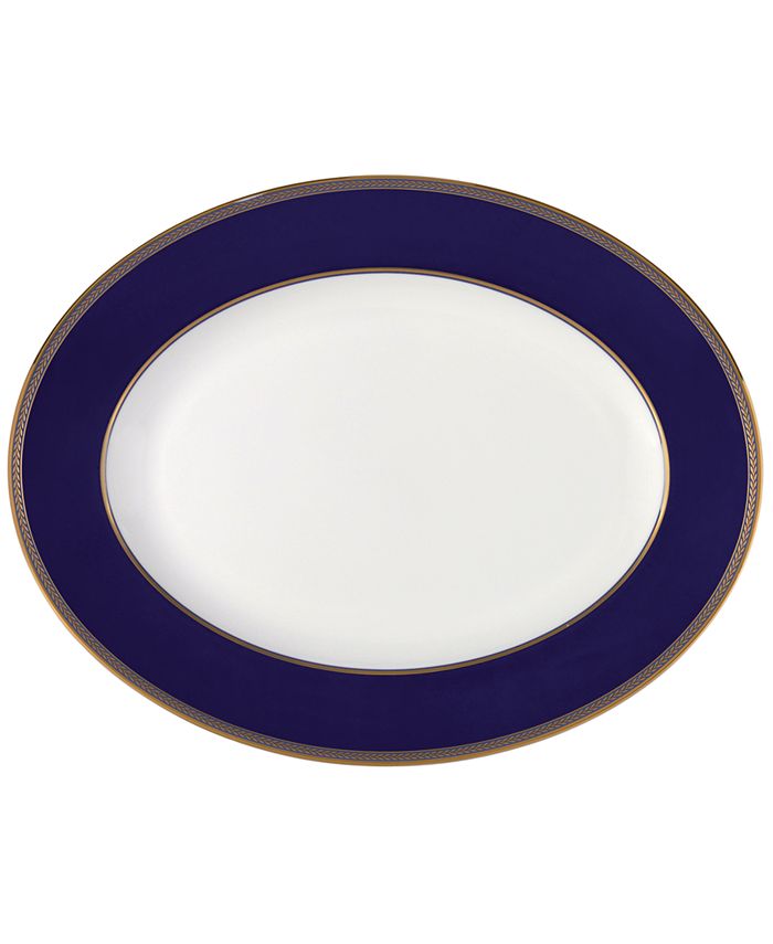 Wedgwood - "Renaissance Gold" Oval Platter, 13 3/4"