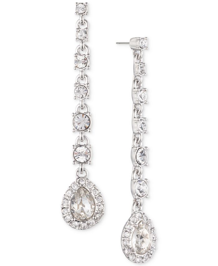 Givenchy Crystal Linear Drop Earrings Macy's