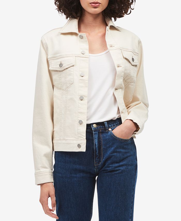 Calvin Klein Jeans Denim Trucker Jacket - Macy's